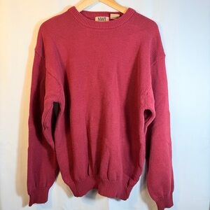 Vintage Northwest Territory Men's Red Crewneck Sweater